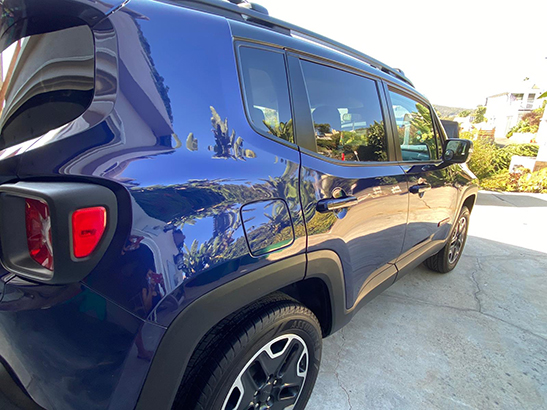 blue jeep renegade